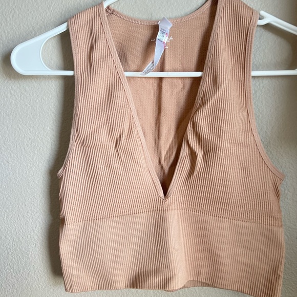Urban Outfitter Ribbed tank/bralette - Picture 2 of 3